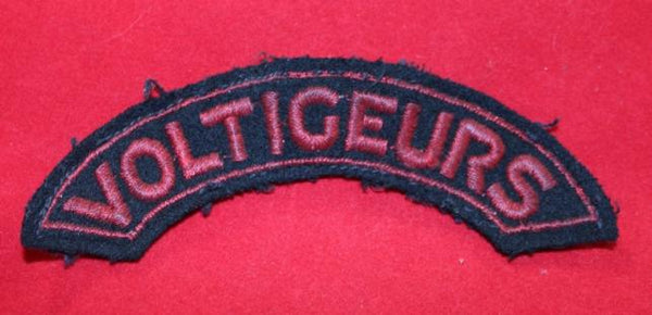 Voltigeurs Cloth Shoulder Flash