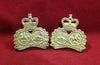 Elgin Regiment Collar Badge Pair