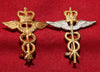 RCAF Medical Division Collar Badge Lot