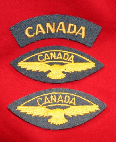 RCAF CAF Air Element Cloth Insignia lot