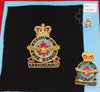 RCAF Association Cap Badge, Lapel Pin & Blazer Badge Set