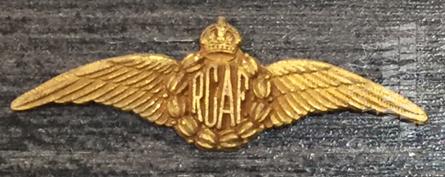 RCAF Gilt Sweetheart Pin