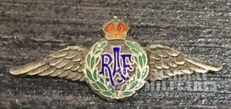 RAF Pilots Jewellers Decal Sweetheart Badge