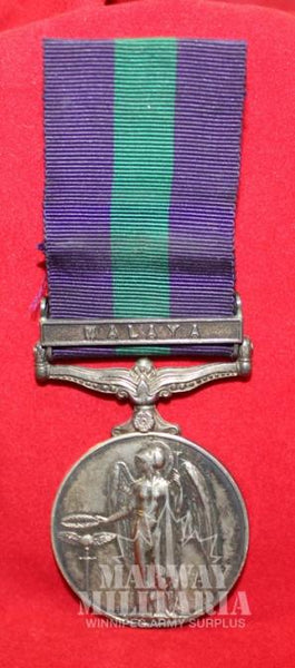 General Service Medal w MALAYA Bar - REME