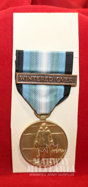 USA Antarctica Service Medal w WINTERED OVER Bar