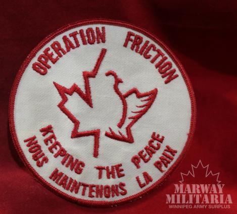 Operation Friction Patch – Marway Militaria Inc & Winnipeg Army Surplus