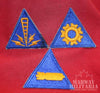 Lot of 3 USAF Trade Badges