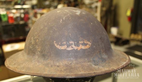 WW1 CEF Canadian Artillery Brodie Helmet