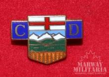Alberta Civil Defence Lapel Pin