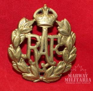 British RAF Cap Badge