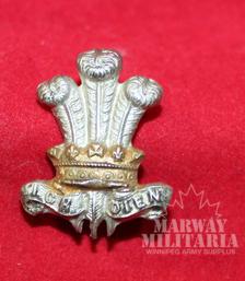 British Army Prince of Wales Leinster Regiment (Royal Canadians) Collar Badge