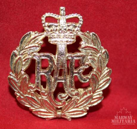 British RAF Cap Badge