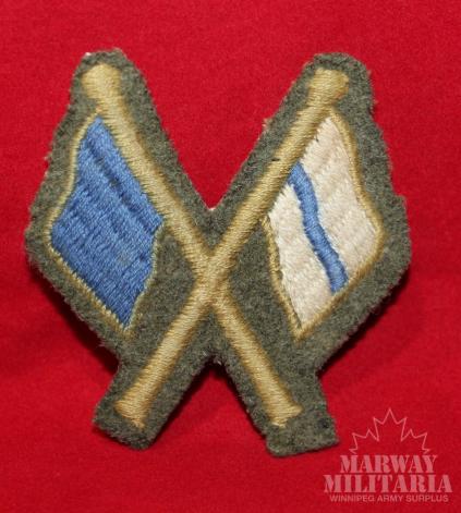 WW2 era, Army Trade Badge : Signaller