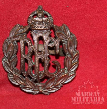 WW1 Officers RFC Royal Flying Corps Cap Badge