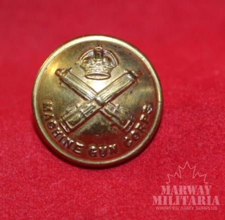WW1 Machine Gun Corps Uniform Button