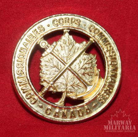 Canadian Corps of Commissionaires Cap Badge – Marway Militaria Inc ...