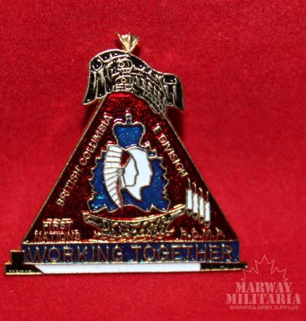 RCMP Working Together First Nations Lapel Pin