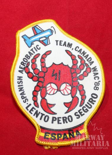 Spanish Aerobatic Team, Canada WAC 88 Patch