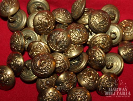 RCMP Uniform Button – Marway Militaria Inc & Winnipeg Army Surplus
