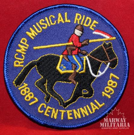 RCMP Musical Ride Centennial Patch