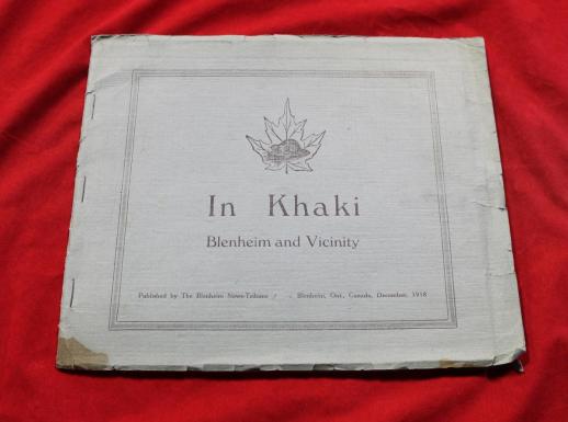 Picture Booklet In Khaki Blenheim and Vicinity
