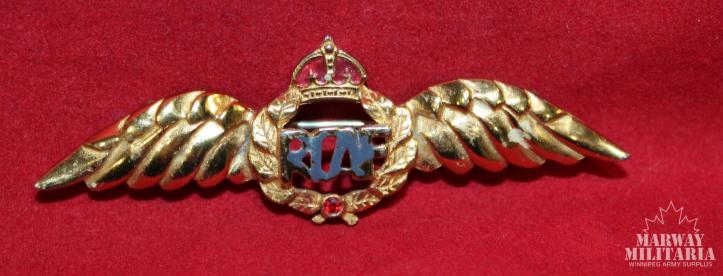 WW2 RCAF Pilots Wing Sweetheart Badge