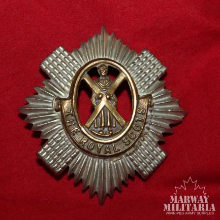 British Army Royal Scots Cap Badge