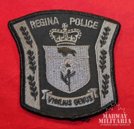 Regina Police Subdued Police Patch