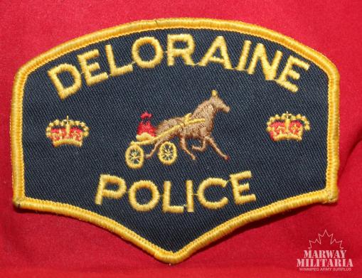 Old Deloraine Manitoba Police Patch