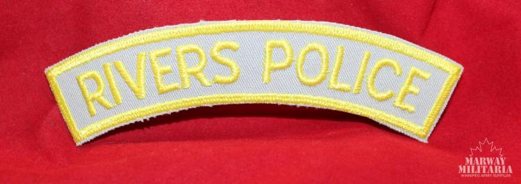 Old Rivers Manitoba Police Patch