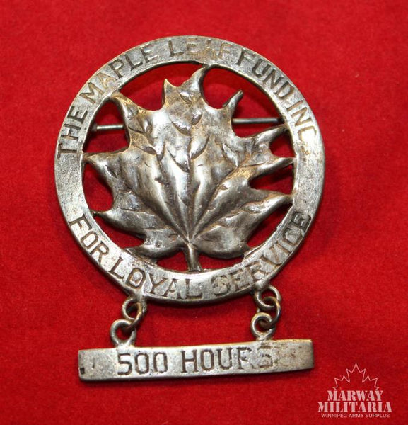 The Maple Leaf Fund For Loyal Service