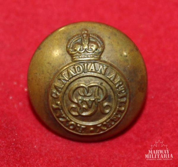 Royal Canadian Artillery Uniform Button