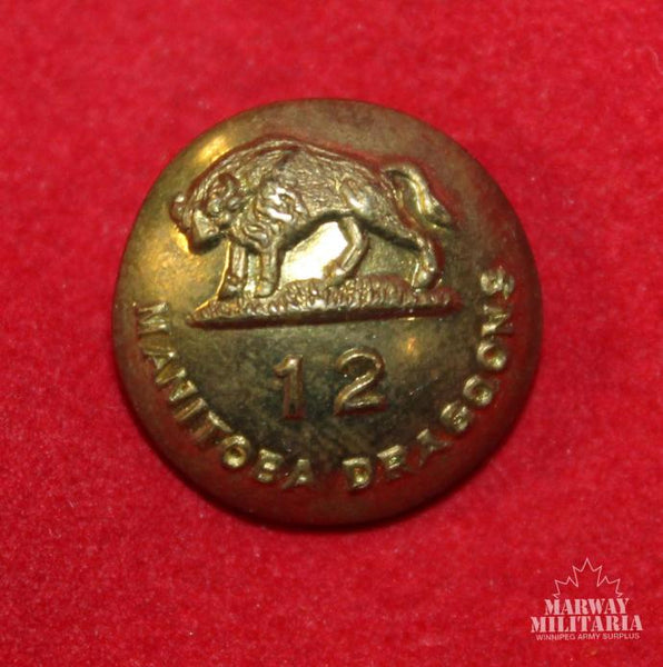 Early, 12th Manitoba Dragoons Uniform Button