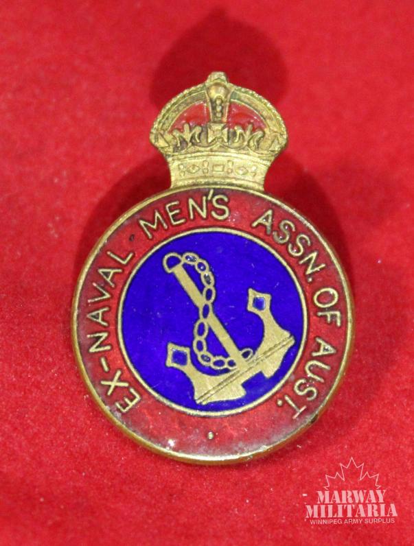 Ex Naval Mens Association of Australia Veterans Pin