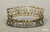 Edmonton Regiment Shoulder Title Badge