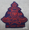 RCA 36th Heavy Battery Jacket Crest