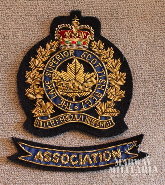 Lake Superior Scottish Association Blazer Crest