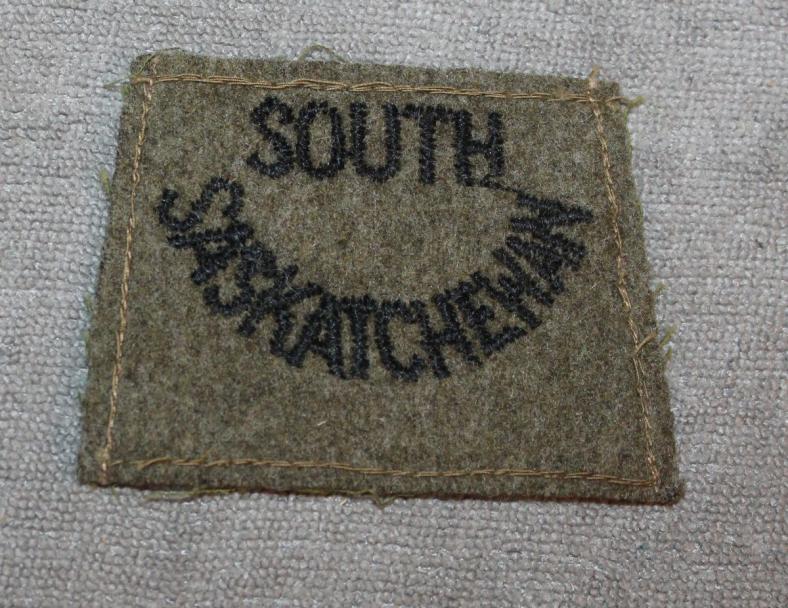 WW2 South Saskatchewan Slip on Title