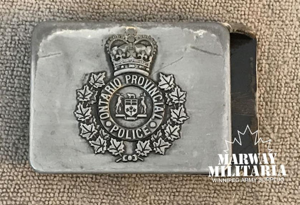 OBSOLETE, Ontario Provincial Police Belt Buckle