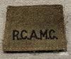 WW2 RCAMC Slip on Title