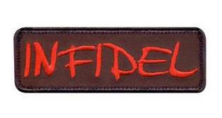 Infidel Morale Patch in Red