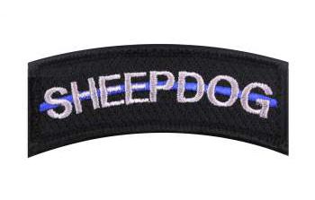 Thin Blue Line Sheepdog Morale Patch Tab