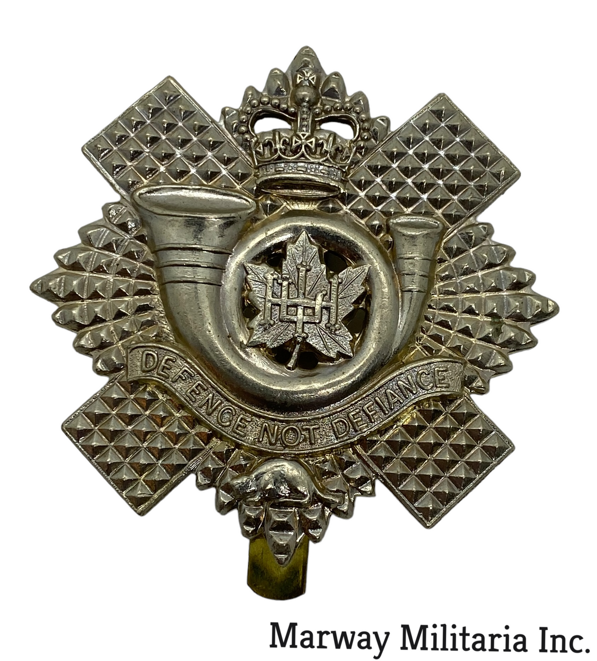 Highland Light Infantry Cap Badge – Marway Militaria Inc & Winnipeg ...