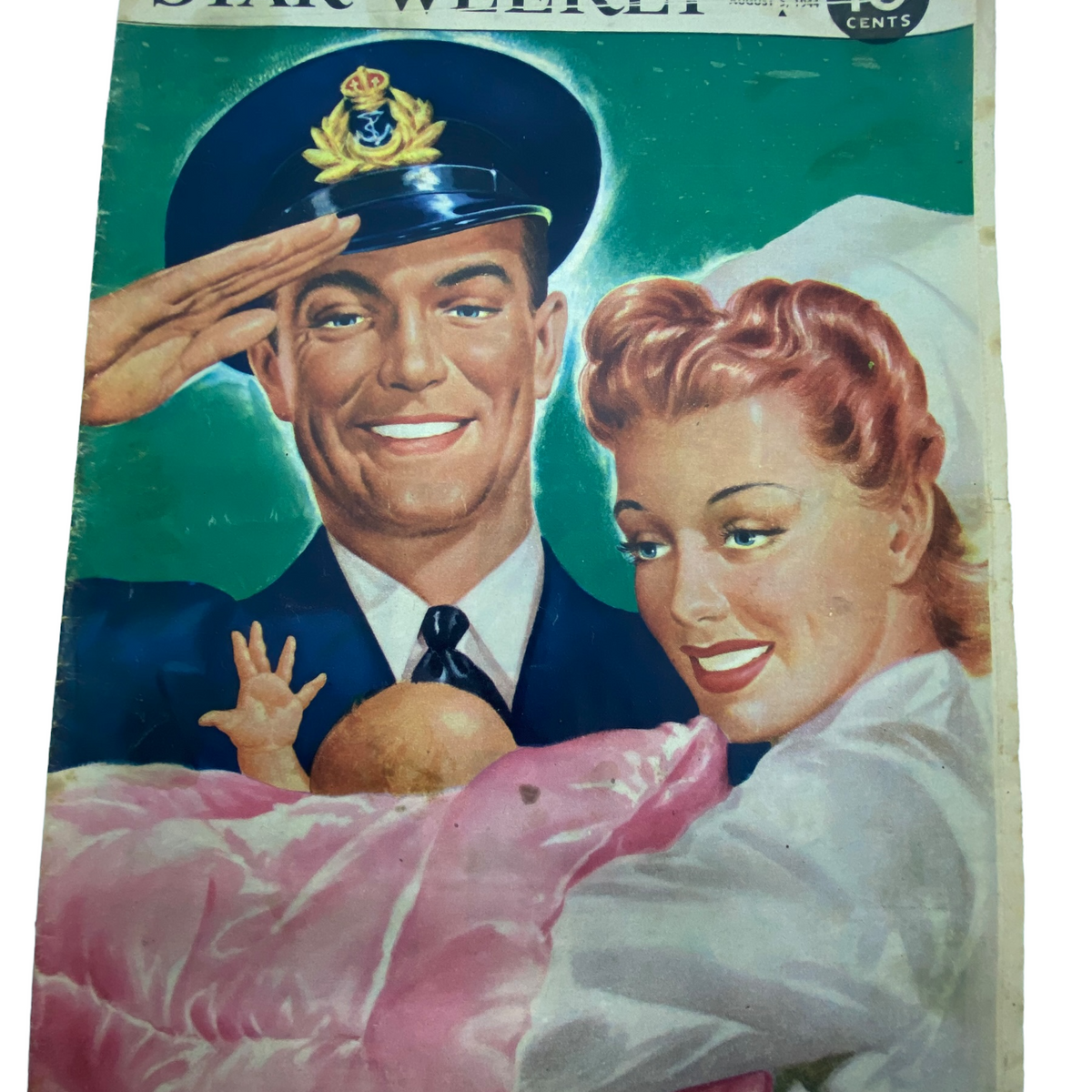 WW2 Star Weekly Magazine Military Theme August 5, 1944 Marway