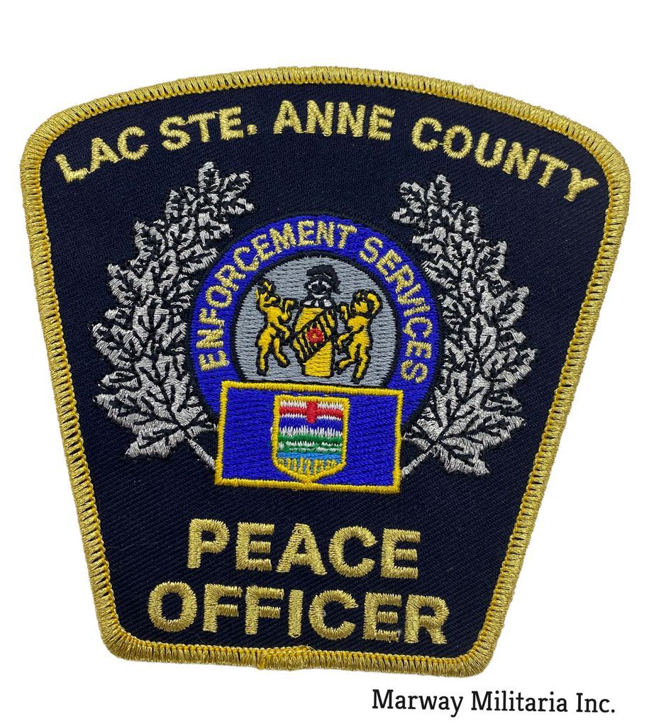 Obsolete Lac Ste. Anne County Enforcement Services Peace Officer Shoul