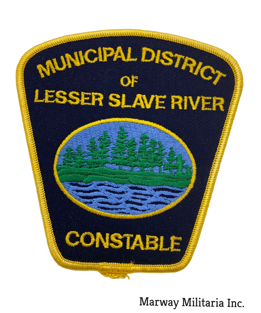 Obsolete Municipal District of Lesser Slave River Constable Shoulder P