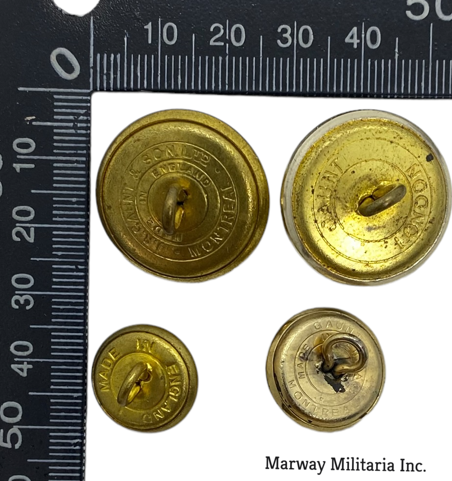 Engineer Buttons Canadian Electrical Mechanical Engineers Uniform Button Lot. – Marway ...