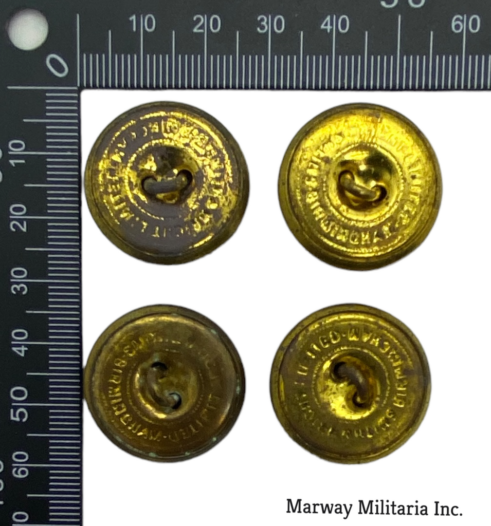 1st Hussars Uniform Button Lot – Marway Militaria Inc & Winnipeg Army ...