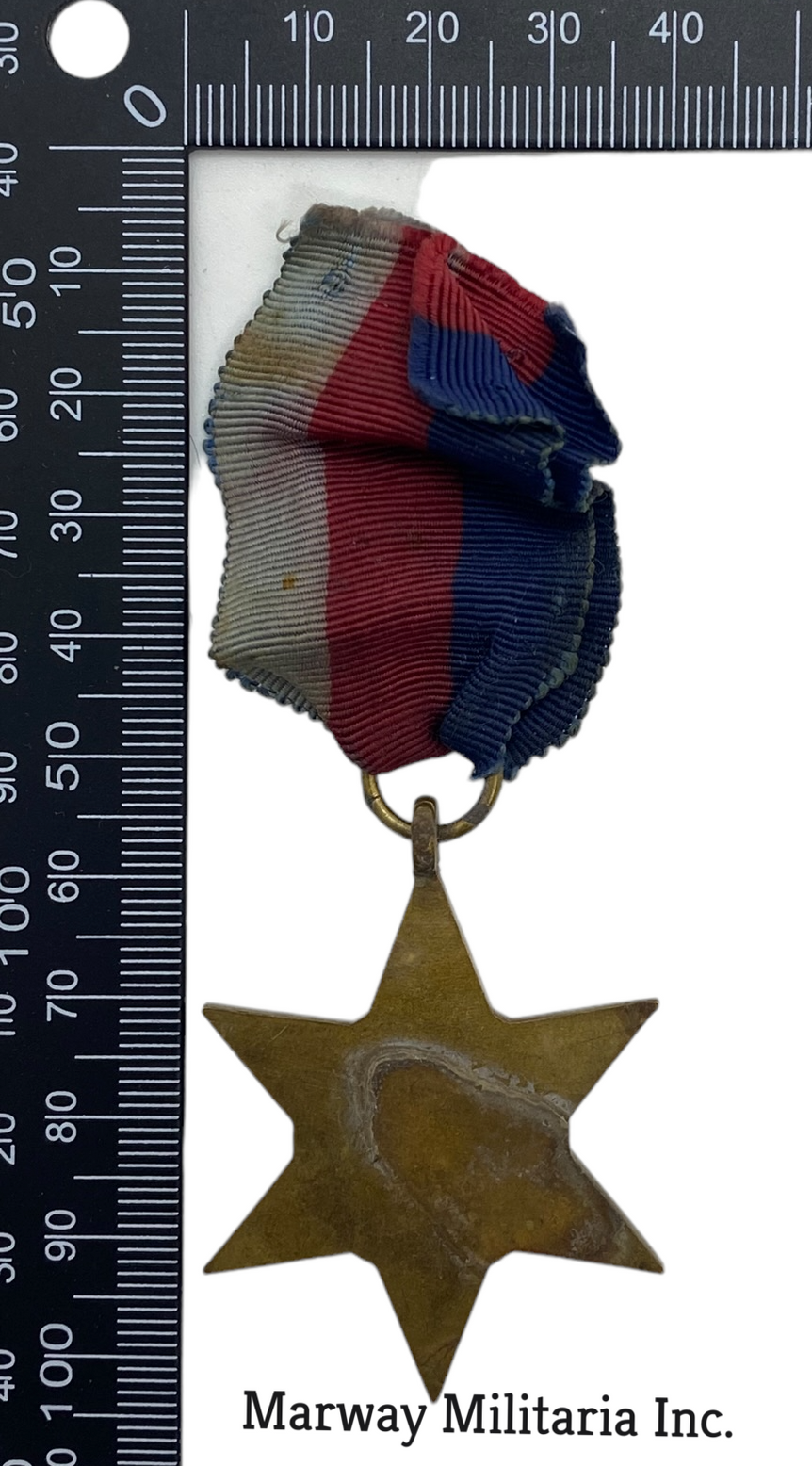 WW2 1939-45 Star Medal – Marway Militaria Inc & Winnipeg Army Surplus