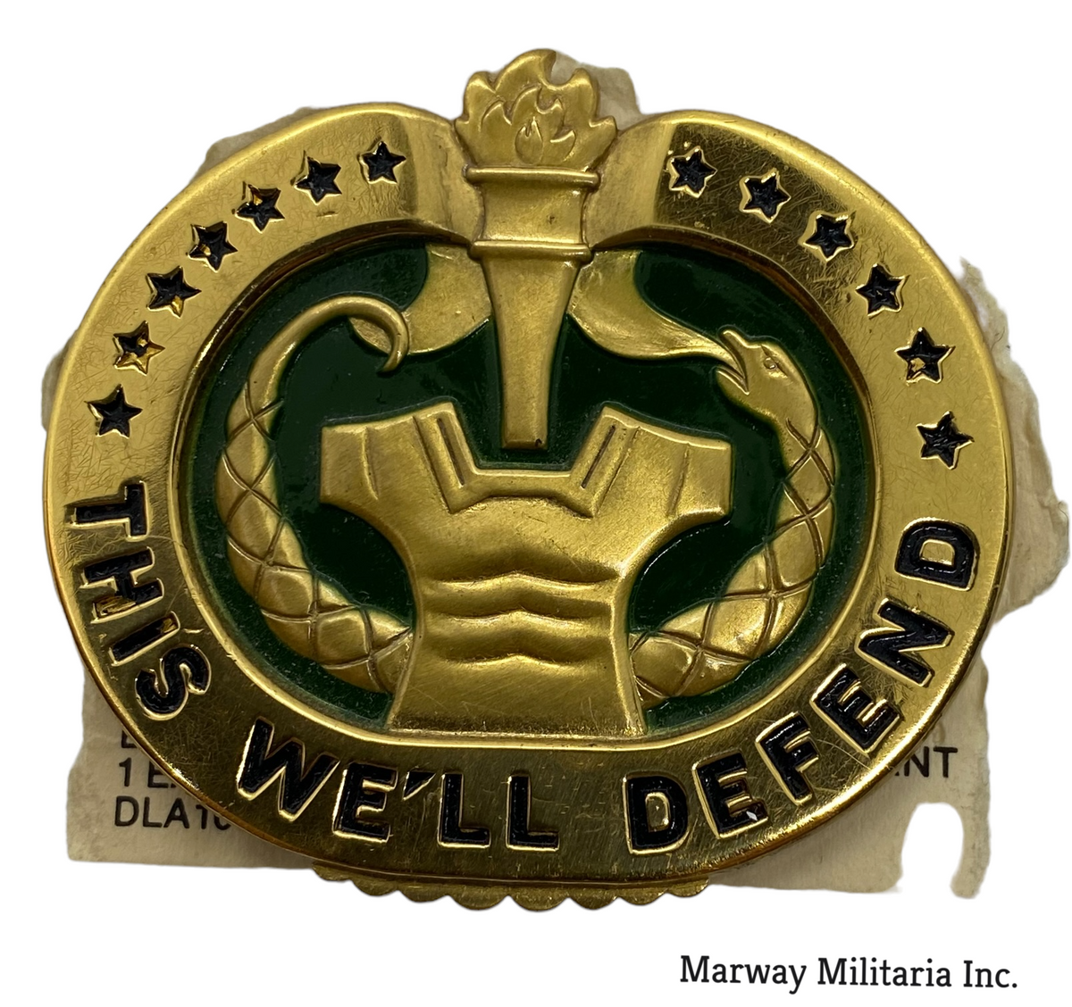 This We'll Defend US Military Badge – Marway Militaria Inc & Winnipeg ...